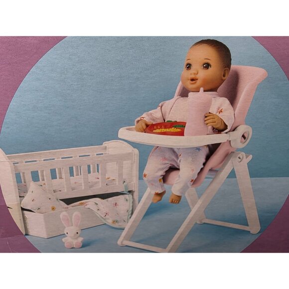 Little Baby Doll Set 10 Piece GiggleScape Ages 2+ 8" Baby - Picture 9 of 9